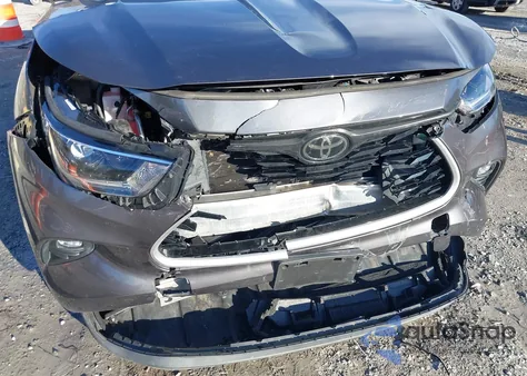 2021 Toyota Highlander Xle из США, поврежденный, VIN 5TDGZRBH7MS533929